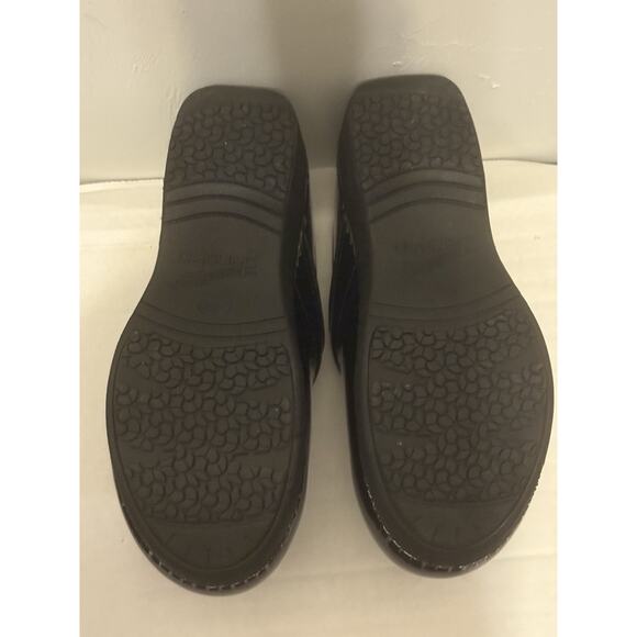 Dansko XP 2.0 Patent Black Leather Black Womens US SZ 7 EUR 37 Clogs EUC Nice - Picture 8 of 10